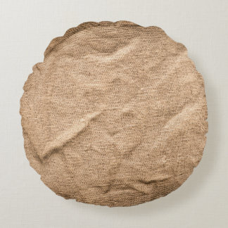 Gamla bruna trasa: texturerad bakgrund. rund kudde