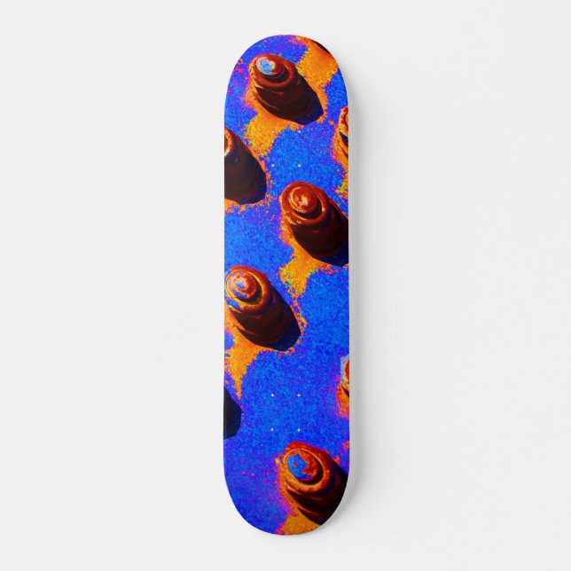 Gamla bultar mini skateboard bräda 18,5 cm (Framsida)