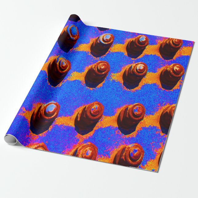 Gamla bultar presentpapper (Utrullad)