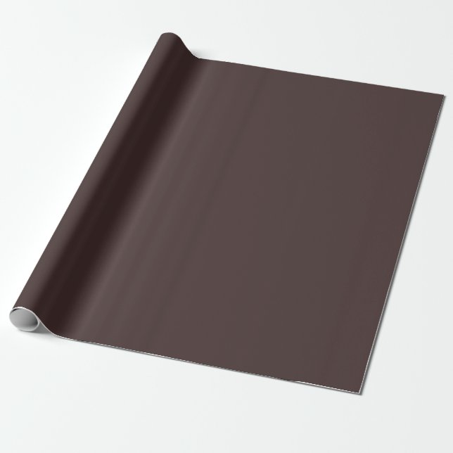 Gamla Burgundy Solid Färg Presentpapper (Utrullad)