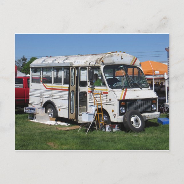 Gamla Buss Vykort (Framsida)