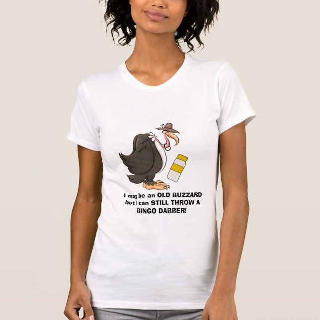 Gamla Buzzard Bingo t-shirt (Framsida)