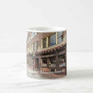 Gamla byggnad i Boston Massachusetts Kaffemugg