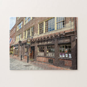 Gamla byggnad i Boston Massachusetts Pussel