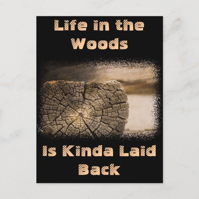 Gamla Cabin Struktur Vykort (Framsida)