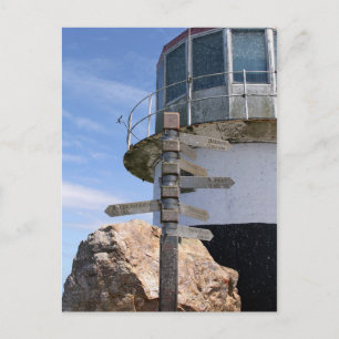 Gamla Cape Point-fyr, södra Afrikan Vykort