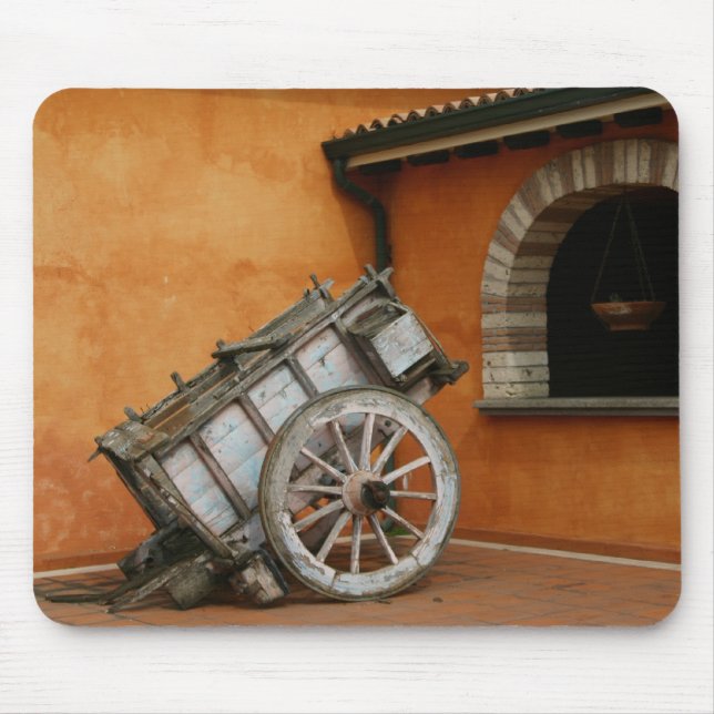 Gamla Carriage anpassningsbar moussat Musmatta (Framsidan)