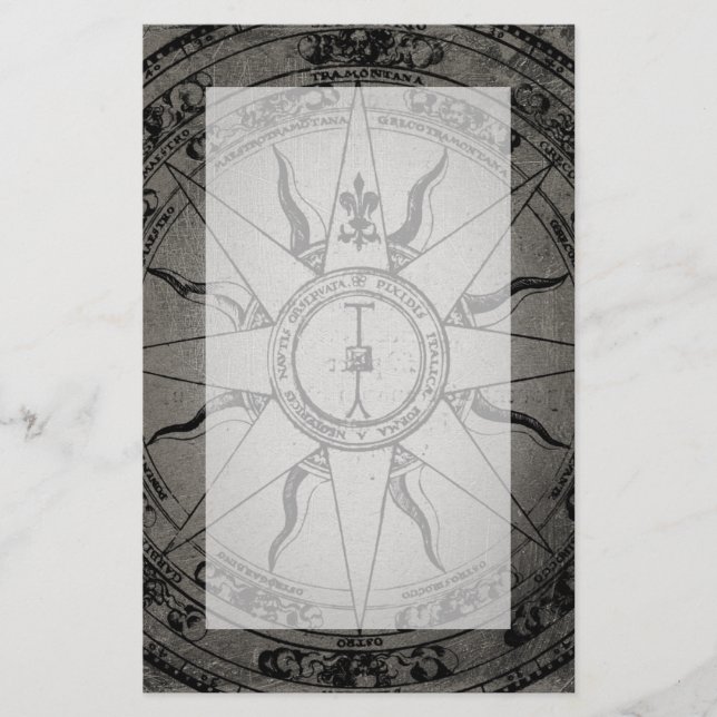 Gamla Compass Ro Brevpapper (Framsida)