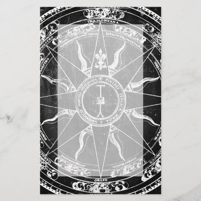 Gamla Compass Ro Brevpapper (Framsida)
