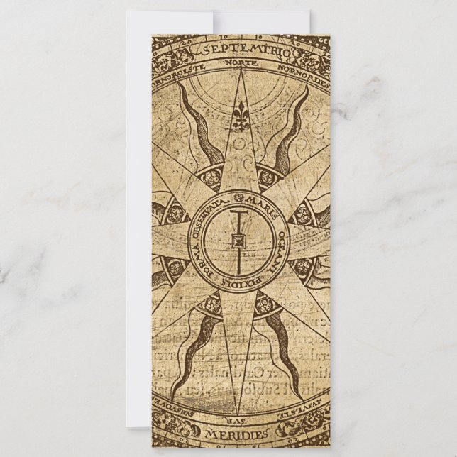 Gamla Compass Ro Inbjudningar (Framsida)