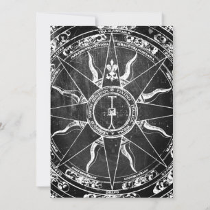 Gamla Compass Ro Inbjudningar