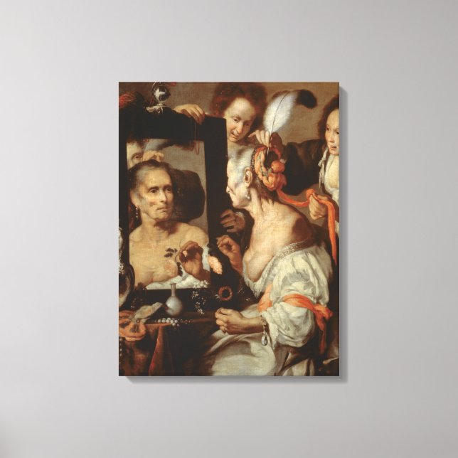 Gamla Coquette Canvastryck (Framsida)