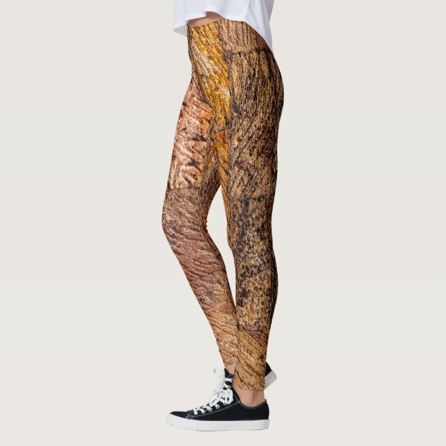 Gamla Coulterville-tegelstenar Leggings (Vänster)
