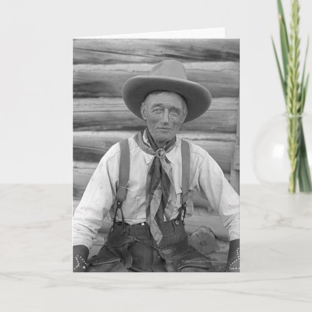 Gamla cowboyen kort (Framsida)