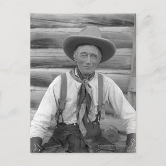 Gamla cowboyen vykort