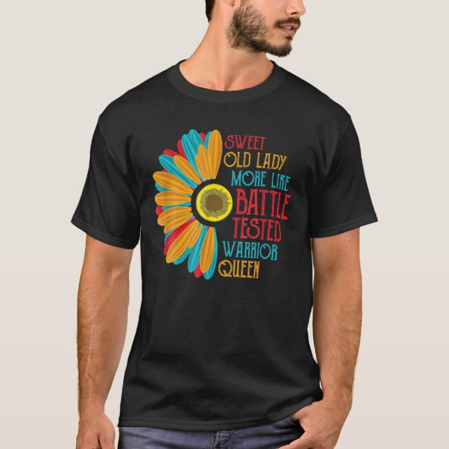 Gamla Dam-gamla barnmorskor T Shirt (Framsida)