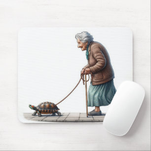 Gamla Dam Walking a Pet Turtle Musmatta