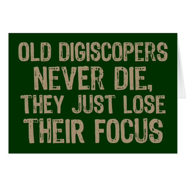 Gamla digiscopers Die Hälsningskort (Framsidan Horizontal)