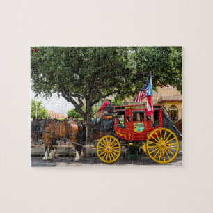 Gamla diligensen Texas Pussel