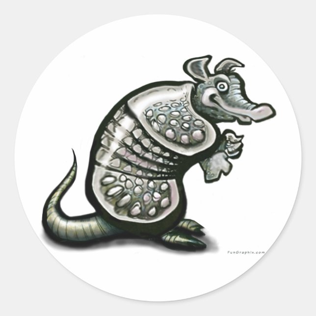 Gamla Dillo Runt Klistermärke (Framsida)