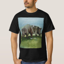 Gamla dinosaurier, Centrosaurus betar på äng