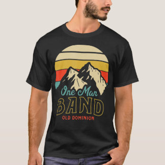 Gamla Dominion One Man Band Mountains T Shirt