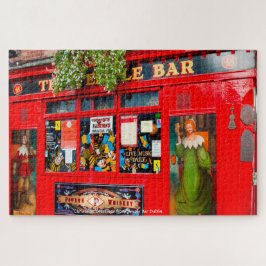 Gamla Dublinpubar. Irland Jigszle Puzzle Pussel
