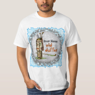 Gamla Duffer Golf-anpassningsbar t-shirt