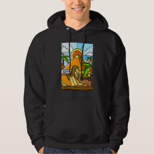 Gamla Egypten Anciella Egyptian Sphinx & Pyramids Hoodie