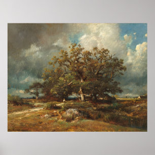 Gamla eken - Jules Dupré Fine Art Poster