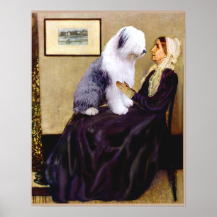 Gamla engelska 1 - Whistlers Mor Poster