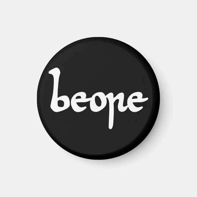 Gamla engelska Beer Magnet (Framsidan)