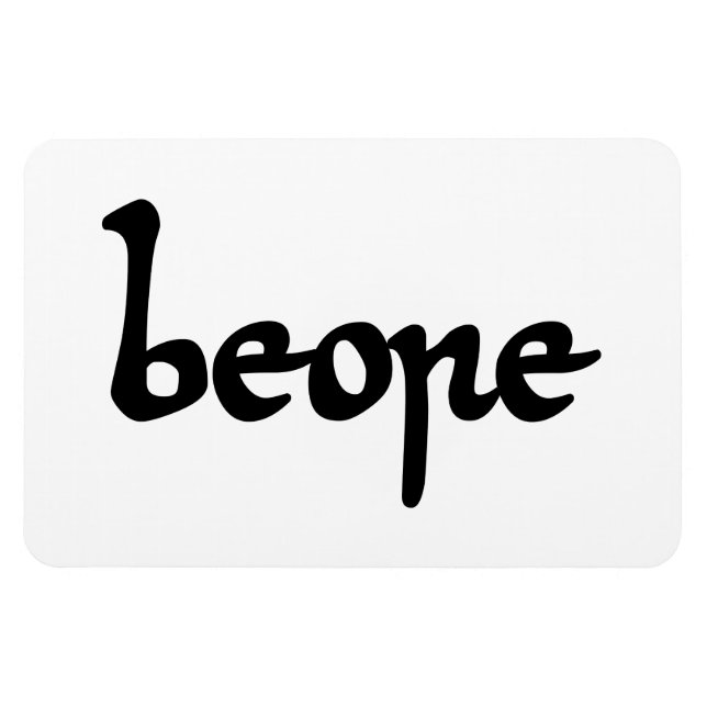 Gamla engelska Beer Magnet (Horisontell)