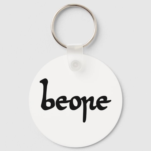 Gamla engelska Beer Nyckelring (Framsida)