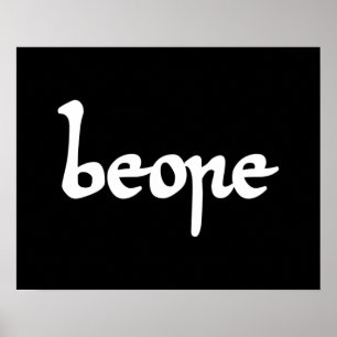 Gamla engelska Beer Poster