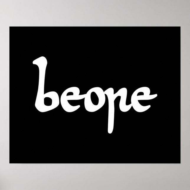 Gamla engelska Beer Poster (Framsidan)