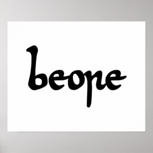 Gamla engelska Beer Poster