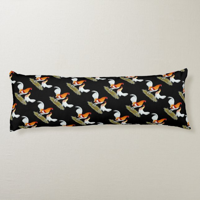 Gamla engelska matchen Bantam: Red Pyle Kroppskudde (Baksidan)