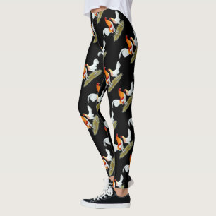 Gamla engelska matchen Bantam: Red Pyle Leggings