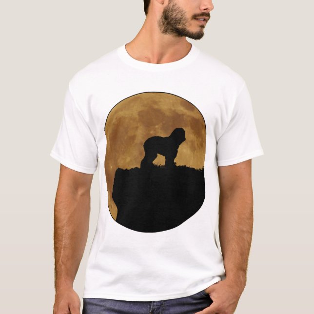 Gamla engelska Sheepdog 1 T Shirt (Framsida)