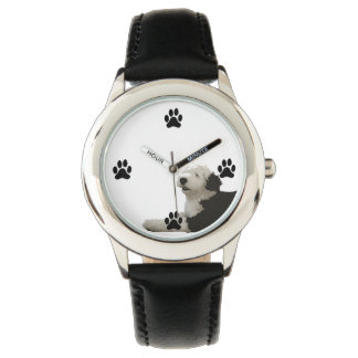 Gamla engelska Sheepdog Armbandsur