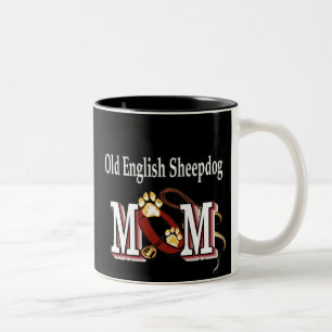 Gamla engelska Sheepdog Mamma Mugg