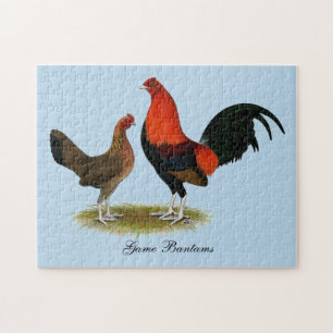 Gamla engelska spelfantams: BB Red Pair Pussel