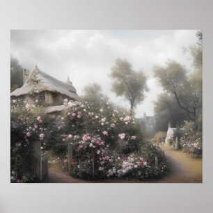 Gamla engelskspråkiga studenertyget ro - vintage k poster