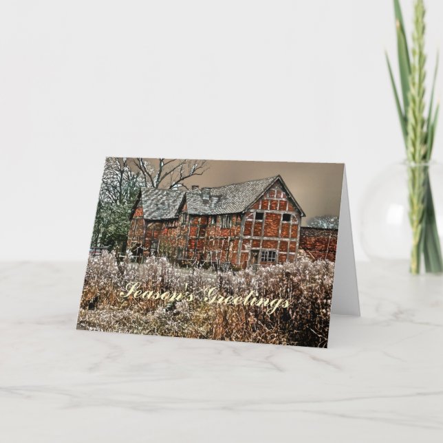 GAMLA ENGland Helgkort (Framsida)