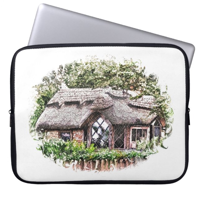 GAMLA ENGLAND LAPTOP SLEEVE (Framsidan)