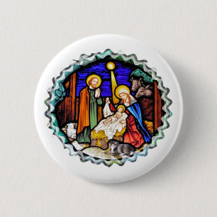 GAMLA ENGLAND NATIVITY WINDOW KNAPP