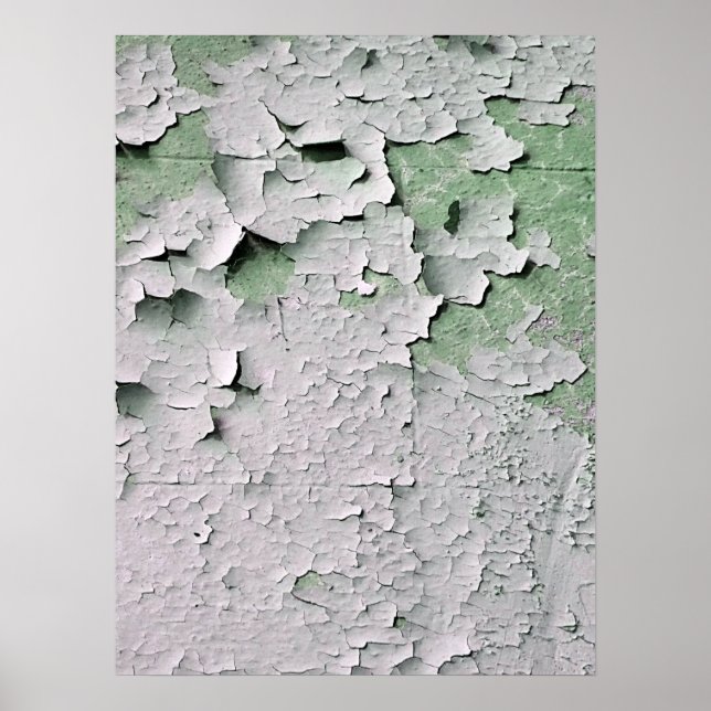 GAMLA ENGLAND PEELING PAINT POSTER (Framsidan)