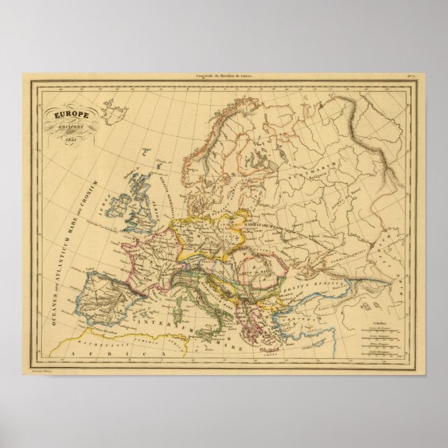 Gamla Europa Poster (Framsidan)