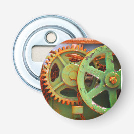 Gamla fabriksmaskinverk Hjul Vieux Hull Flasköppnare